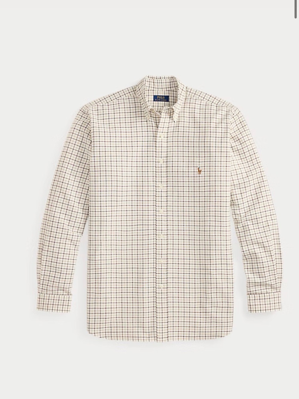 Polo Ralph Lauren Tatersall Oxford Shirt - classic fit